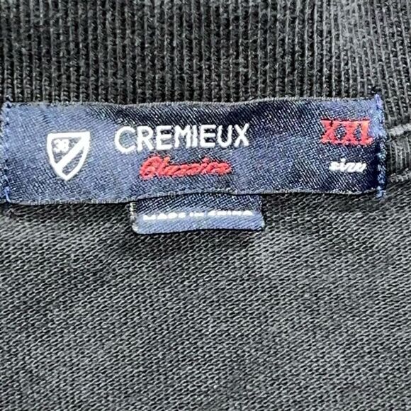 Cremieux Mens‎ Size XXL Pullover Polo Shirt Black Short Sleeve Collared Logo - Picture 2 of 5